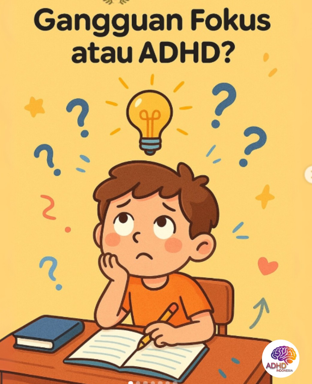 ADHD dan Kesulitan Fokus Anak: Edukasi untuk Keluarga di Kabupaten Sumedang